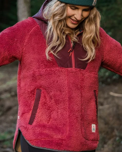 Beaumont Recycled Sherpa Hooded Fleece