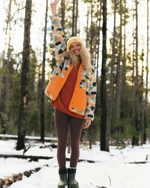 Clover Recycled Deep-Pile Sherpa Fleece