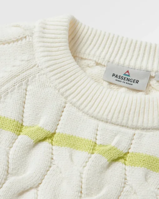 Comfort Stripe Organic Knitted Jumper
