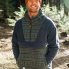 Edge Hooded 1/2 Zip Polar Fleece