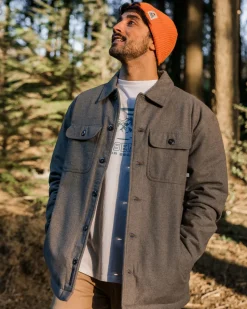 Freestyle Sherpa-Lined Overshirt