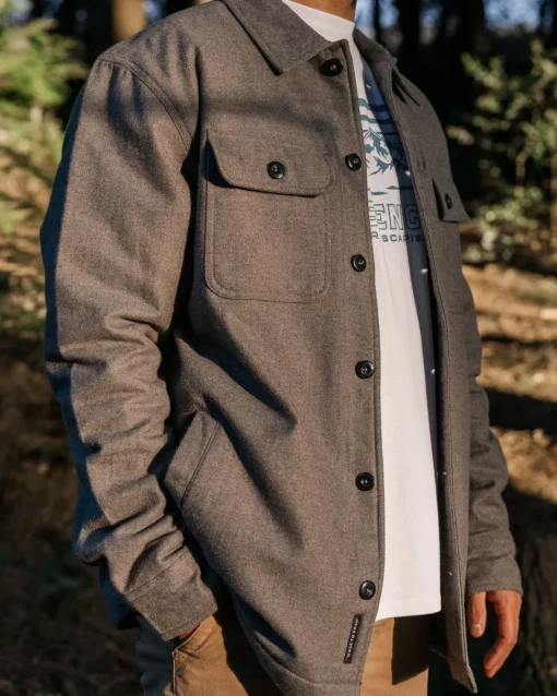 Freestyle Sherpa-Lined Overshirt