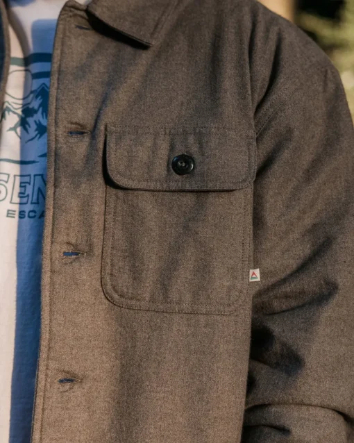 Freestyle Sherpa-Lined Overshirt