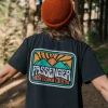 Golden Hour Recycled Cotton Oversized T-Shirt