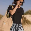 Henna Recycled Cotton Tassel T-Shirt