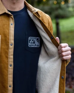 Kodiak Sherpa Lined Cord Overshirt