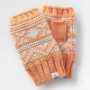 Lily Recycled Fleece Lined Fingerless Mittens
