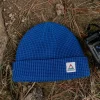Moss Double Layer Recycled Waffle Beanie