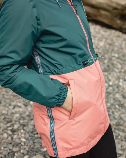 Nimbin Recycled Full Zip Water Resistant Jacket