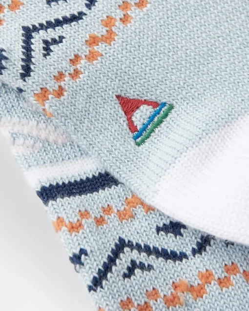 Organic Midweight Patterned Socks