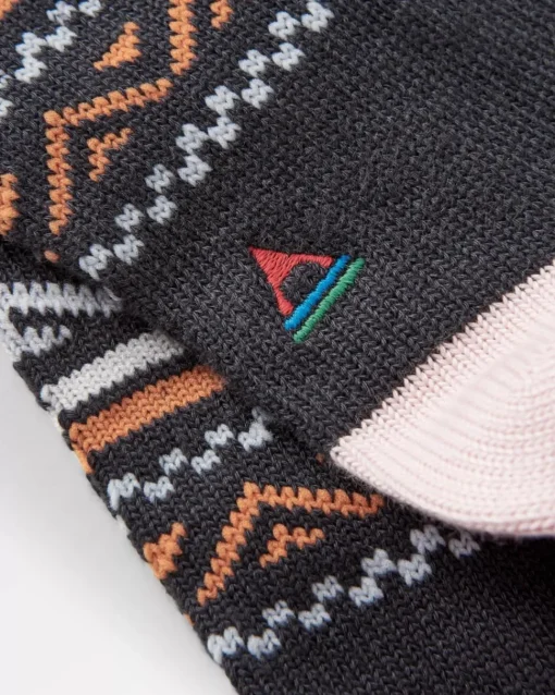 Organic Midweight Patterned Socks