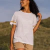 Poinsettia Recycled Cotton T-Shirt