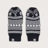Powder Fleece Lined Recycled Acrylic Mittens