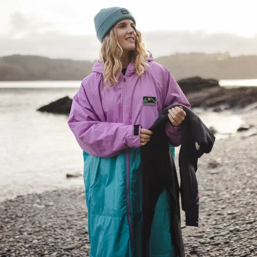 Roaming Recycled Sherpa Lined Changing Robe