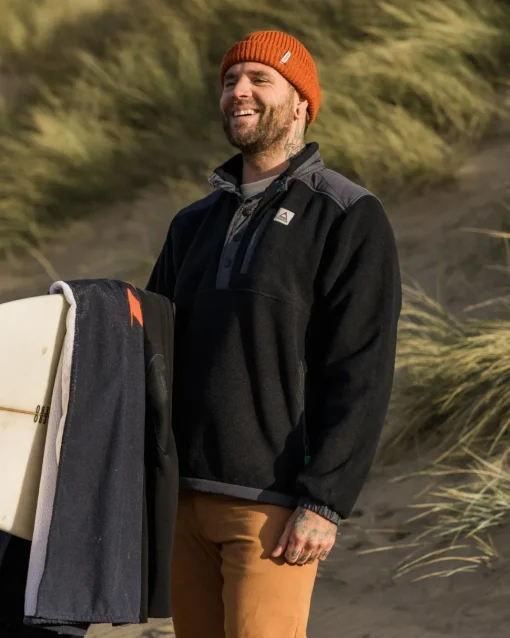 Solace Recycled Sherpa-Lined Polar Fleece