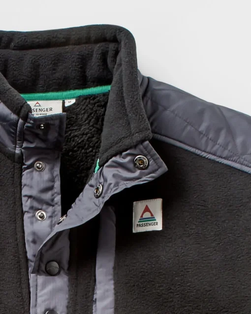 Solace Recycled Sherpa-Lined Polar Fleece