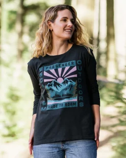 Solitude Recycled Cotton Oversized LS T-Shirt