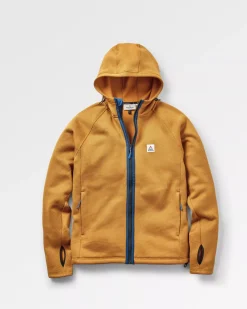 Vertical Full Zip Hooded Recycled Fleece