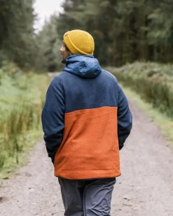 Woodland Hooded 1/2 Zip Polar Fleece