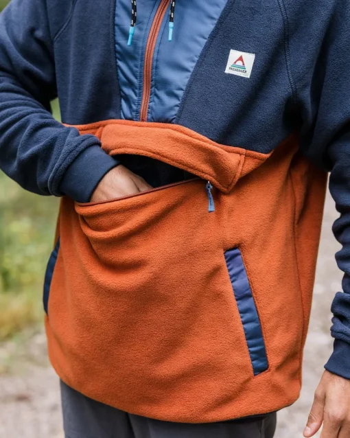 Woodland Hooded 1/2 Zip Polar Fleece