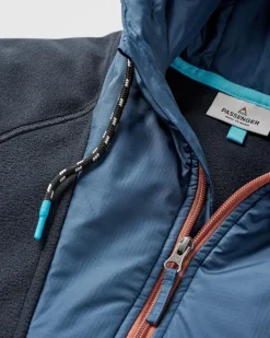 Woodland Hooded 1/2 Zip Polar Fleece