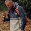 Woodland Hooded 1/2 Zip Recycled Polar Fleece